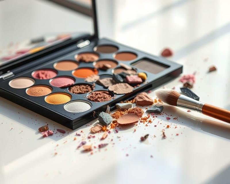 Jak skutecznie naprawić pokruszony cień do powiek? Sprawdzone metody