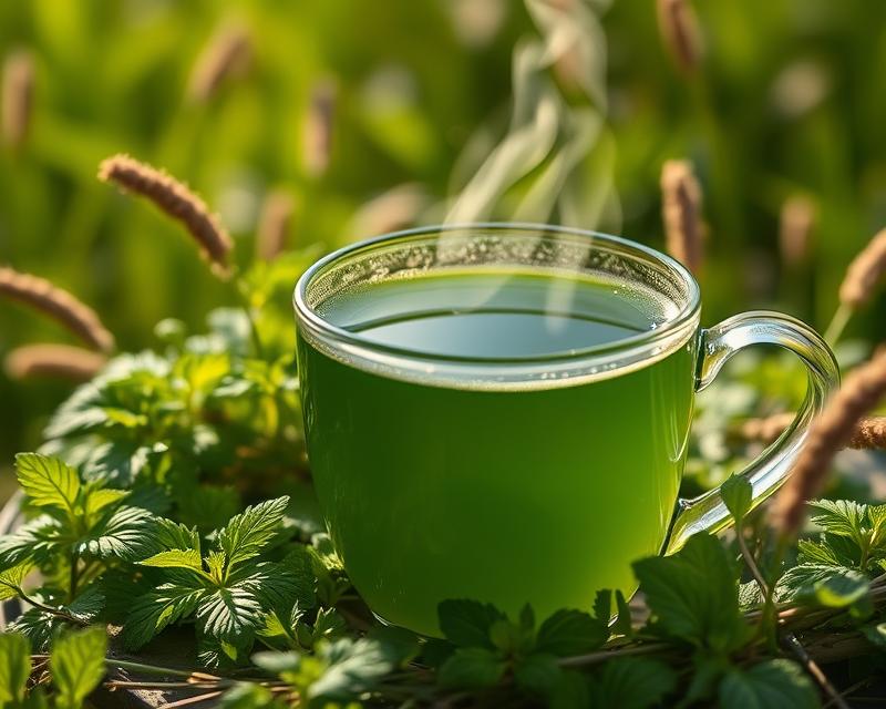 Herbata ze skrzypu i pokrzywy – zdrowie włosów i poprawa cery