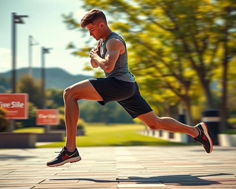 Przeskoki w wykroku: doskonałe ćwiczenie na kondycję i siłę mięśni Przeskoki w wykroku: doskonałe ćwiczenie na kondycję i siłę mięśni